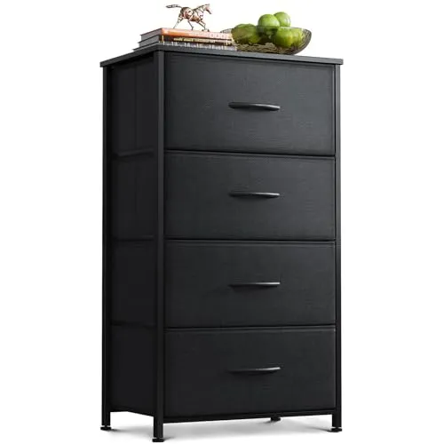 AODK 4-Drawer Small Fabric Dresser